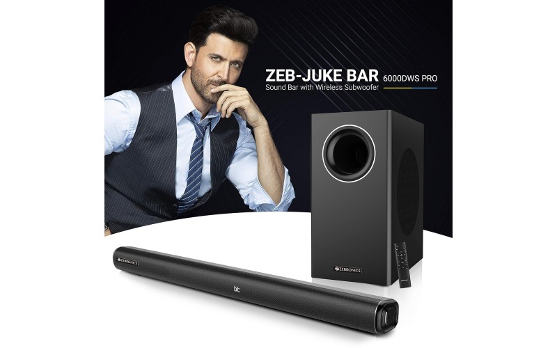 ZEBRONICS SOUND BAR SPEAKER  JUKE BAR 6000