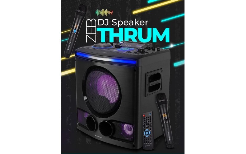 ZEBRONICS COMPUTER MM DJ SPEAKER THRUM