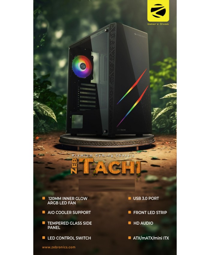 Zebronics Gaming Cabinet Tachi