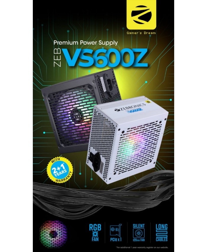 ZEBRONICS SMPS VS 600Z