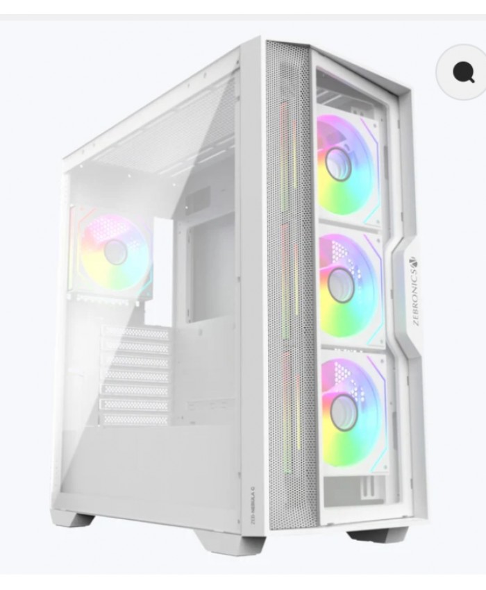 ZEBRONICS GAMING CABINET NEBULA W WHITE