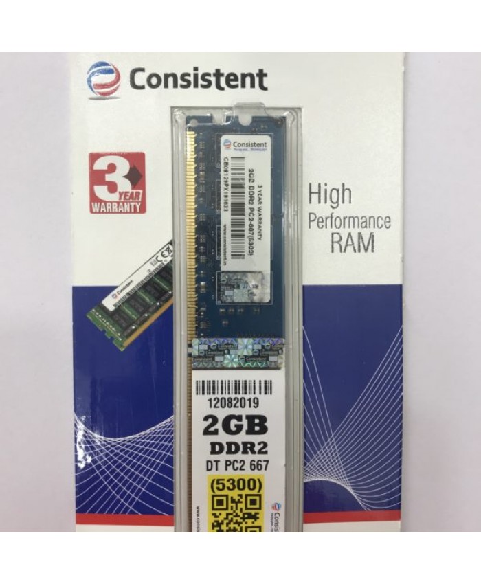 CONSISTENT RAM 2GB DDR2 DESKTOP