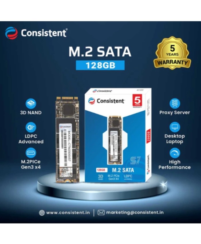 CONSISTENT SSD 128GB M.2