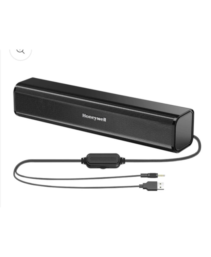 HONEYWELL PORTABLE WIRED SOUNDBAR SPEAKER MOXIE V500