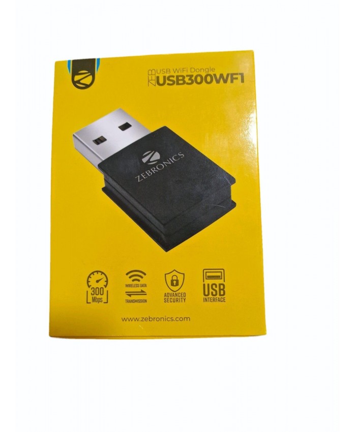 ZEBRONICS USB WIFI 300WFI
