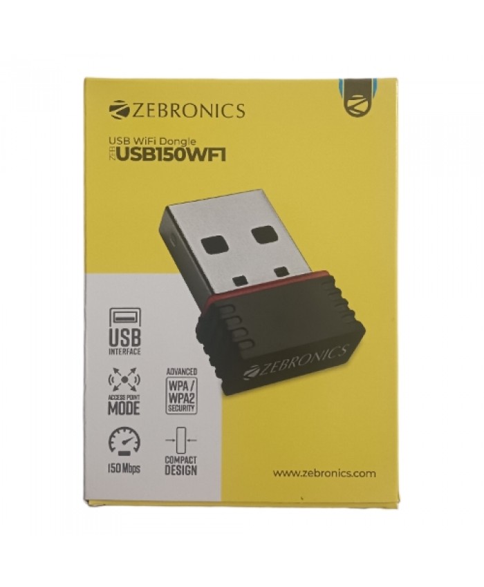 ZEBRONICS USB WIFI 150WFI