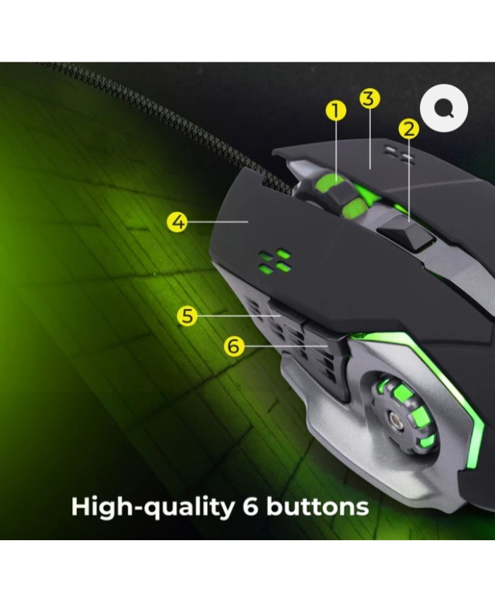 ZEBRONICS GAMING MOUSE TRANSFORMER 2 RGB