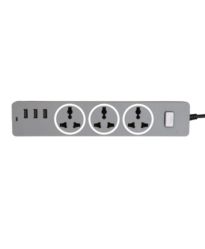 RANZ POWER SPIKE 3+1 M PLUGMAS 