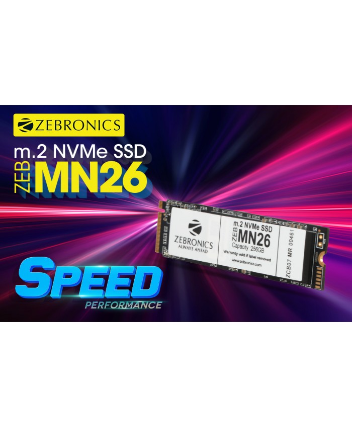 ZEBRONICS SSD 256GB NVME SSD